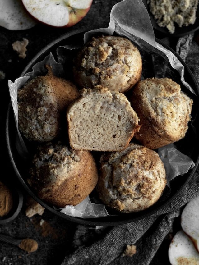 Jumbo Apple Cinnamon Muffins