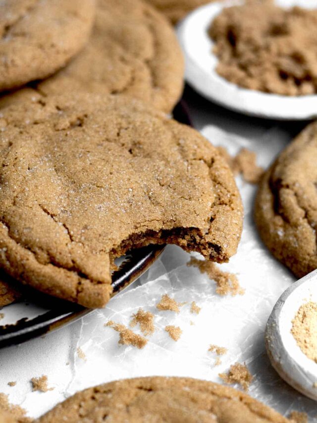 Chewy Ginger Cookies