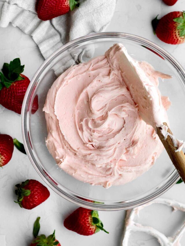 Fresh Strawberry Buttercream