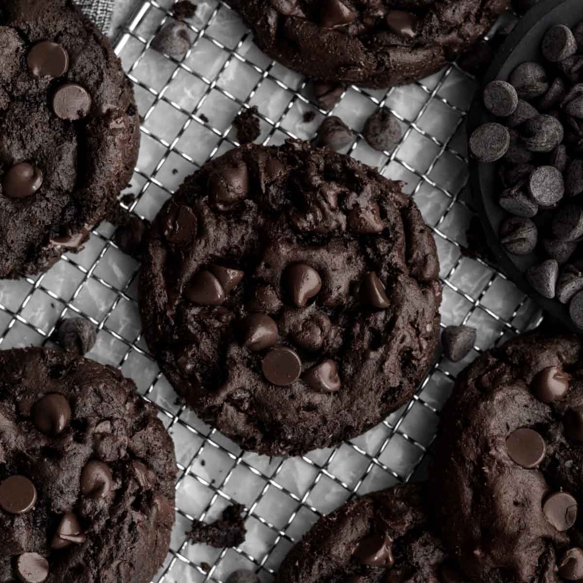 Eggless Chocolate Cookies - Lane & Grey Fare