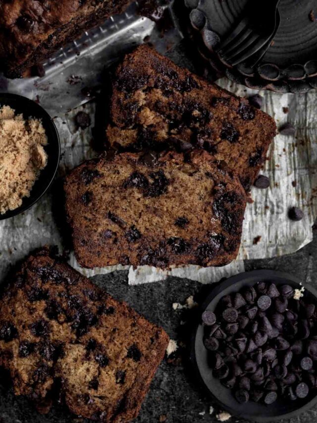 Gluten Free Chocolate Chip Banana Bread