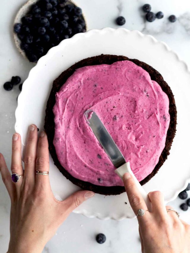 Blueberry Buttercream