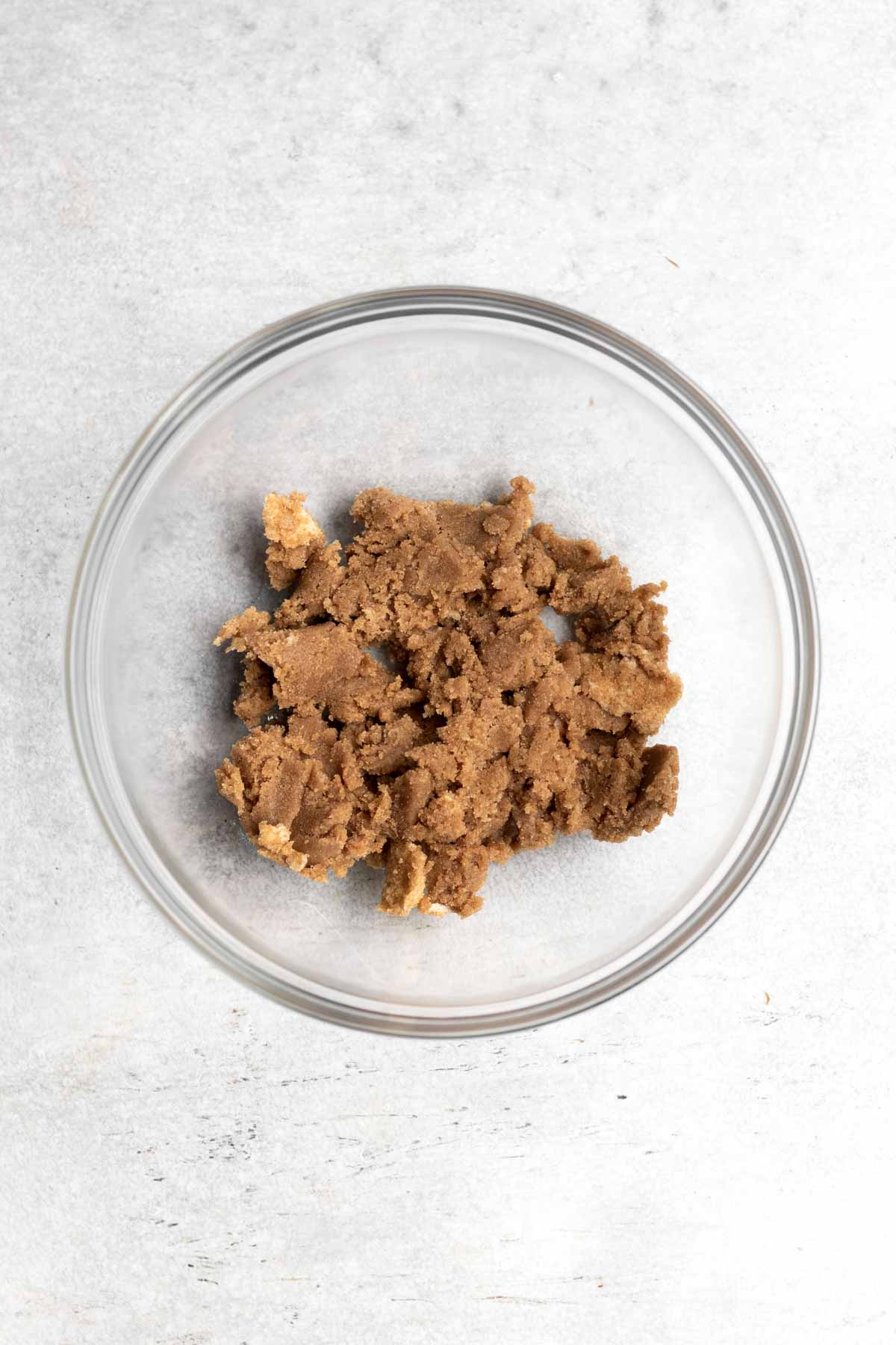 Brown sugar in a bowl.