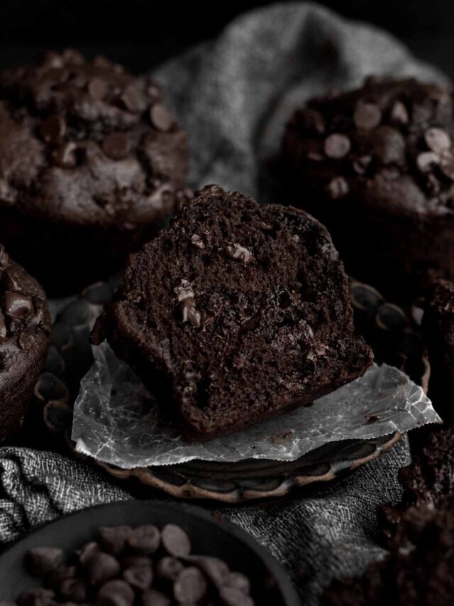 Decadent Gluten Free Chocolate Muffins