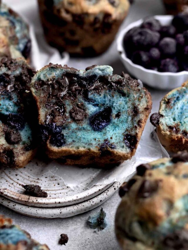 Blueberry Chocolate Chip Muffins