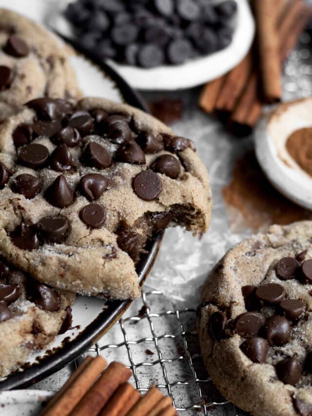 Cinnamon Loaded Chocolate Chip Cookies
