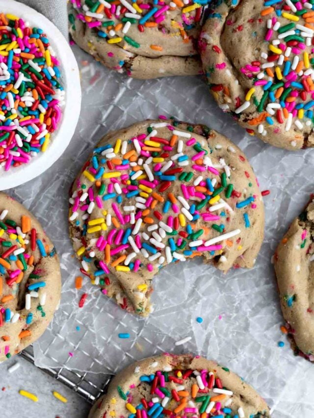 Soft & Chewy Funfetti Cookies - Lane & Grey Fare