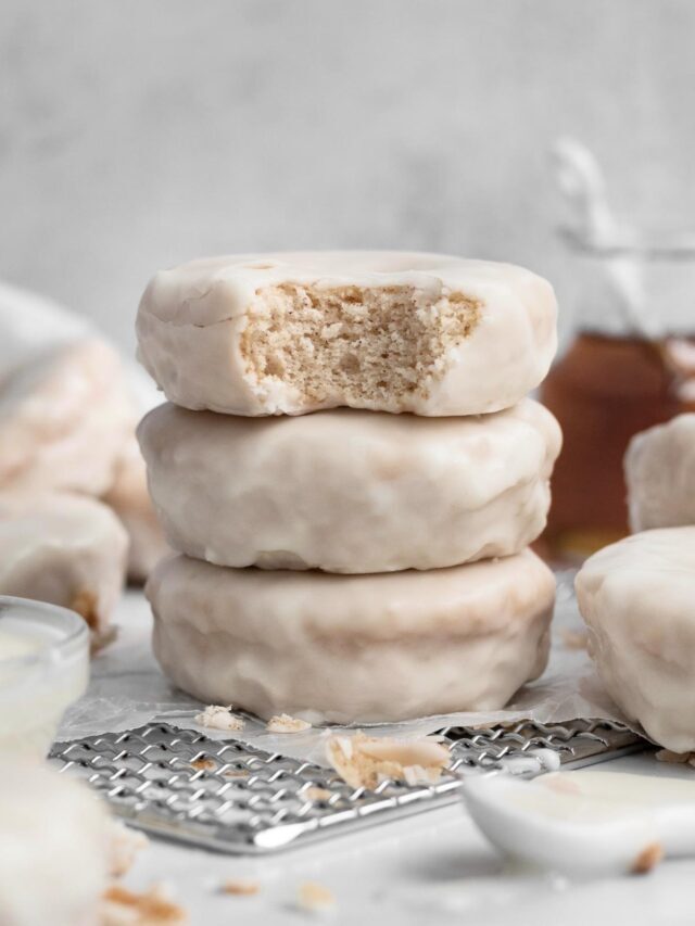 Glazed Maple Donuts