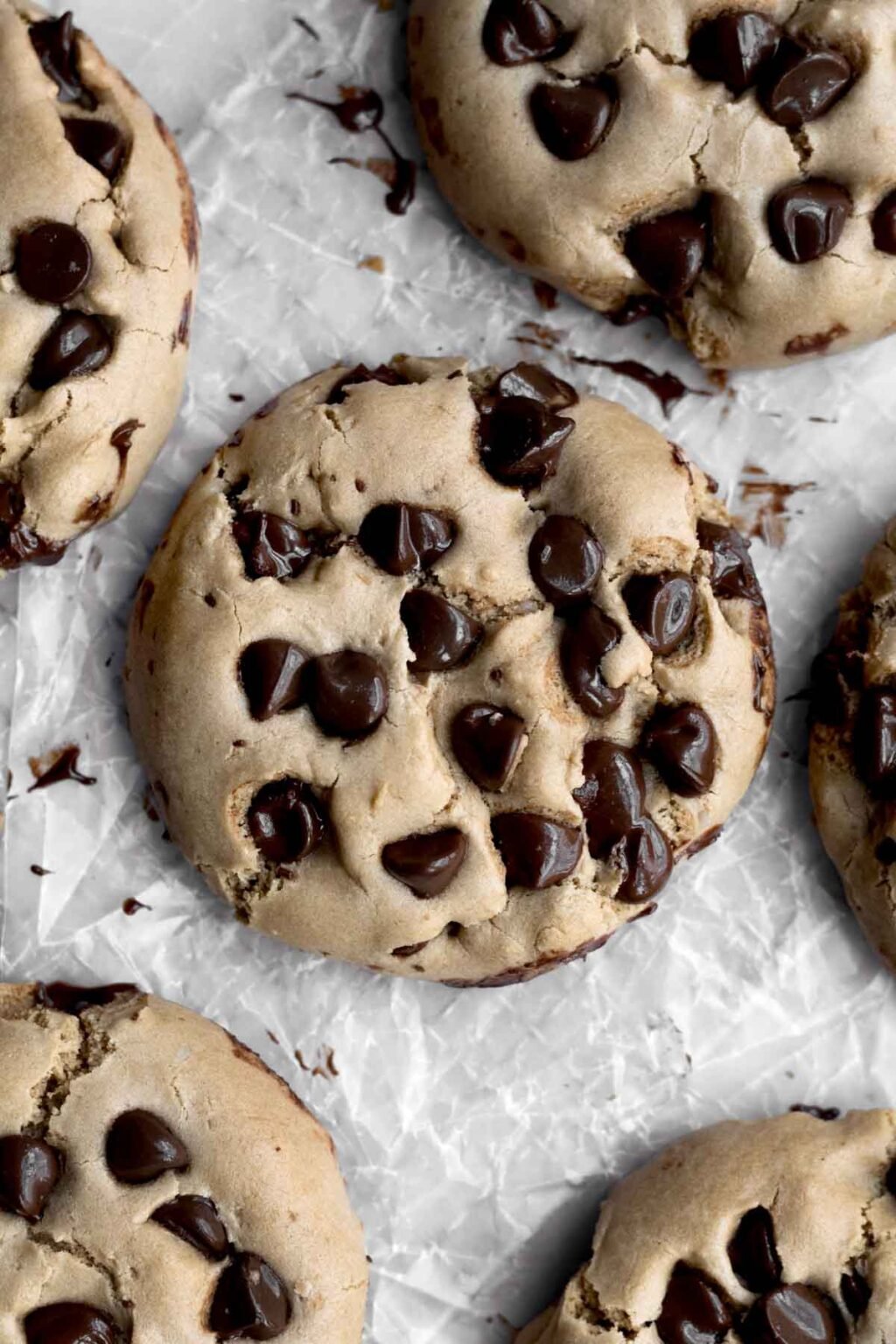 No Butter Chocolate Chip Cookies - Lane &amp; Grey Fare