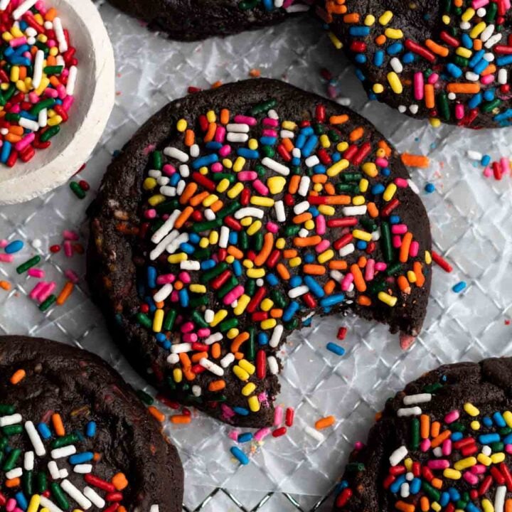 Chocolate Sprinkle Cookies - Lane & Grey Fare