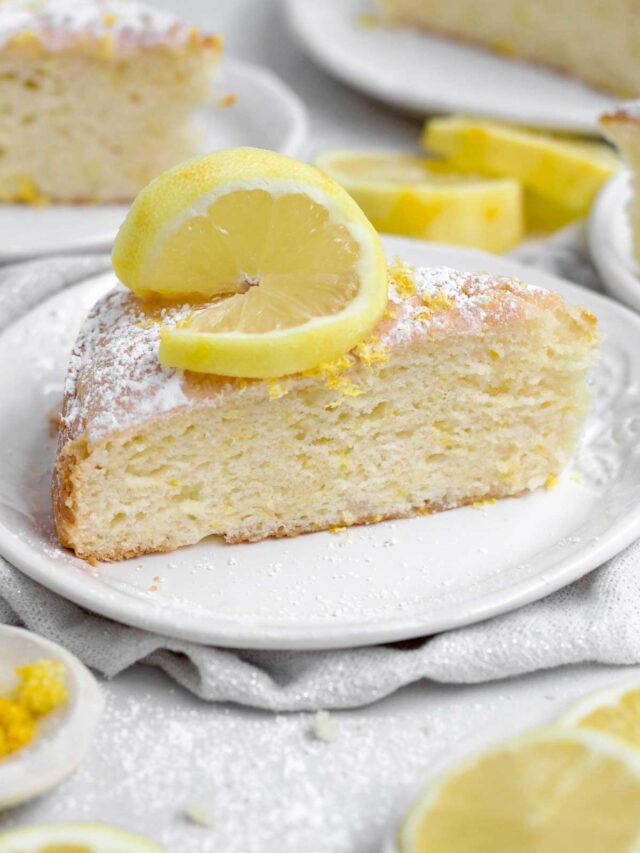 Light & Fluffy Lemon Tea Cake